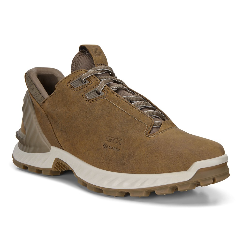 Tenis De Montaña Hombre - ECCO Exohike Bajos Gtx - Marrom - GEW078296